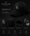 🖤 Casquette Trucker Riviera Noir – Summer Night