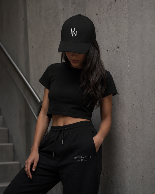 🖤 Casquette Trucker Riviera Noir – Summer Night
