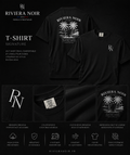 🖤 T-shirt Signature Riviera Noir